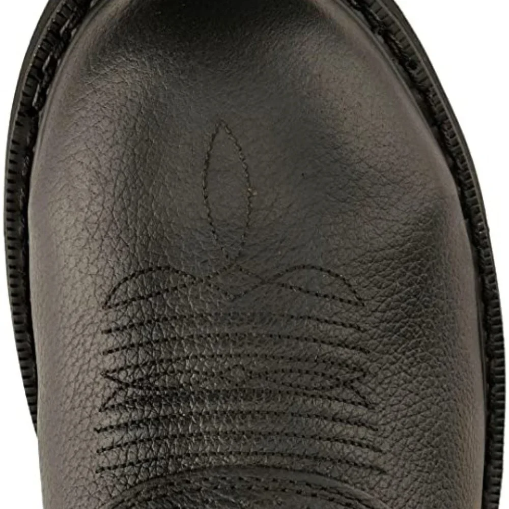 Justin Boots WK4691 Men's Black Oiled Boots New in Box  Size 11 1/2​​​​​​​​​​ - Picture 5 of 9